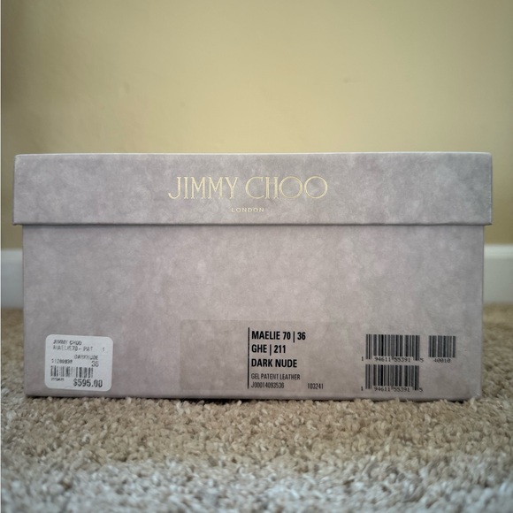 Jimmy Choo Nude Heeled Sandals - Picture 12 of 12